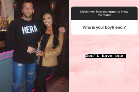 Geordie Shore’s Abbie Holborn reveals she’s split from convicted .